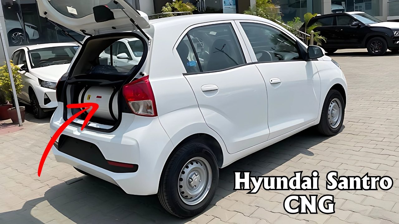 Hyundai Santro CNG – The Iconic Fuel-Efficient Hatchback Returns