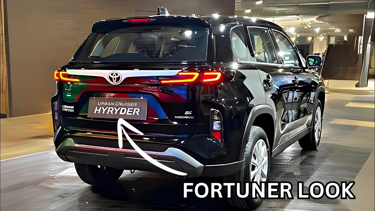 Toyota Hyryder – Fortuner Styling Without Breaking the Bank