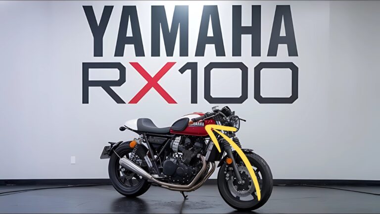 2025 Yamaha RX100 with 65 kmpl Mileage